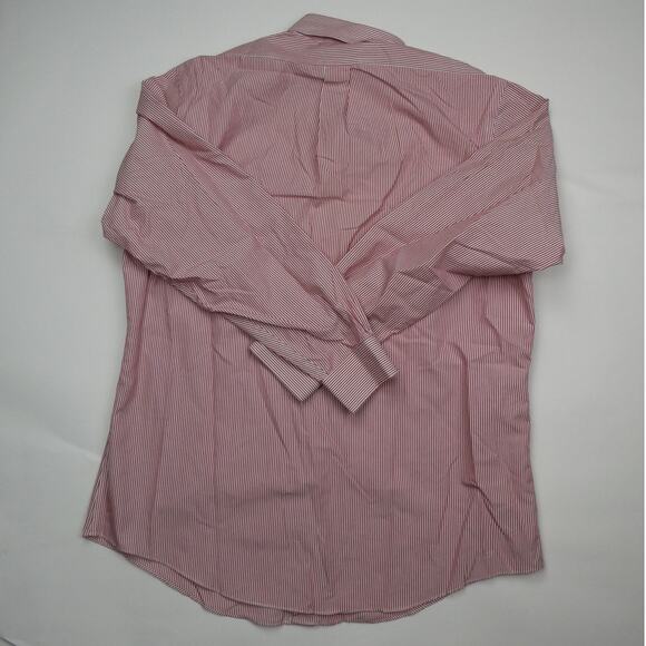 NEW Brooks Brothers Regent Dress Shirt, red stripe, Size 16 1/2 34 - Picture 2 of 2
